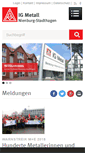 Mobile Screenshot of igmetall-nienburg-stadthagen.de